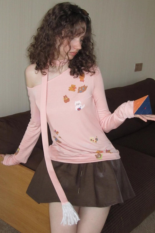 Vintage Stretch Long Sleeve T-Shirt