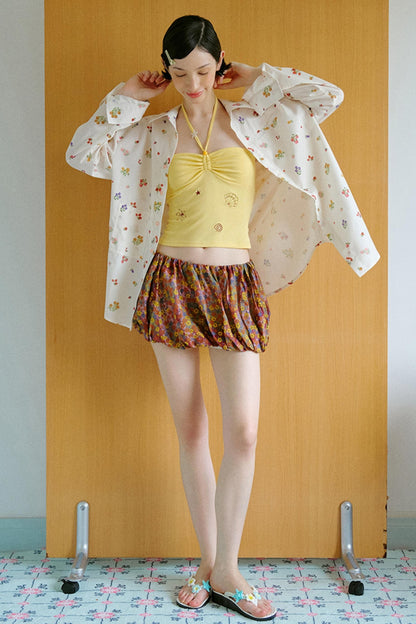 Summer Peplum Shorts