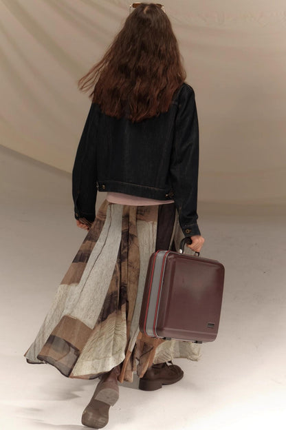 Raw Washed Amber Denim Jacket