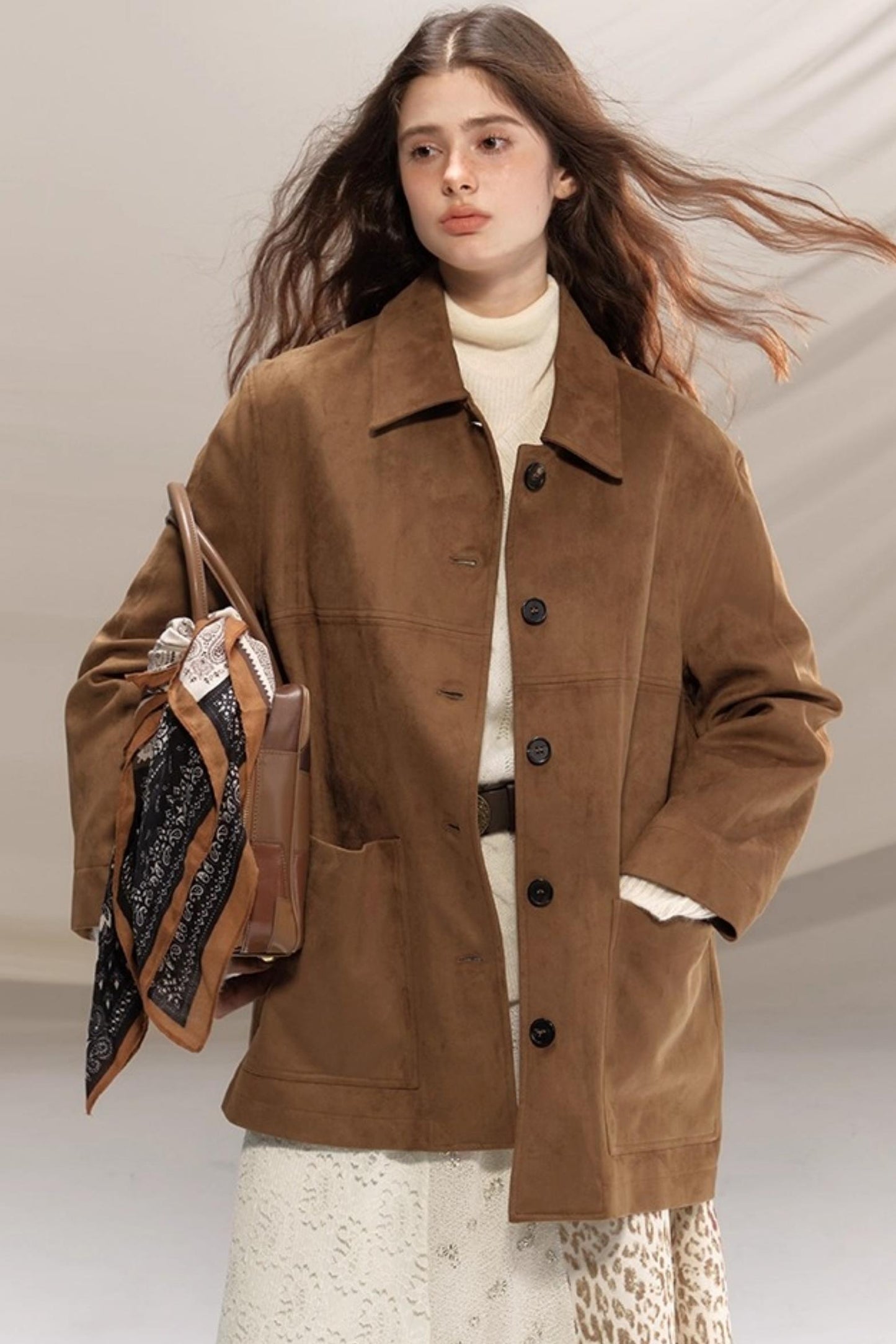 Nomadic Suede Retro Jacket