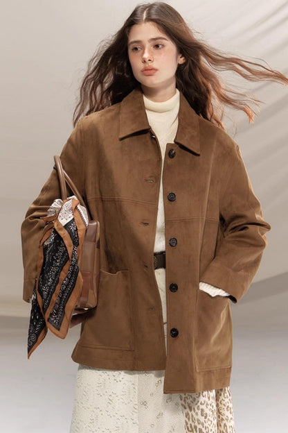 Nomadic Suede Retro Jacket