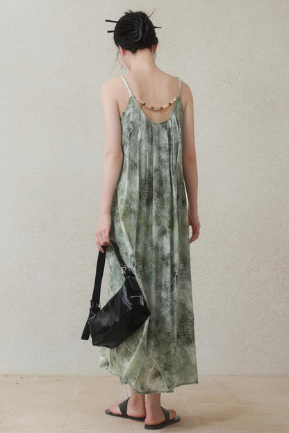 Summer Halter Dress With Beads