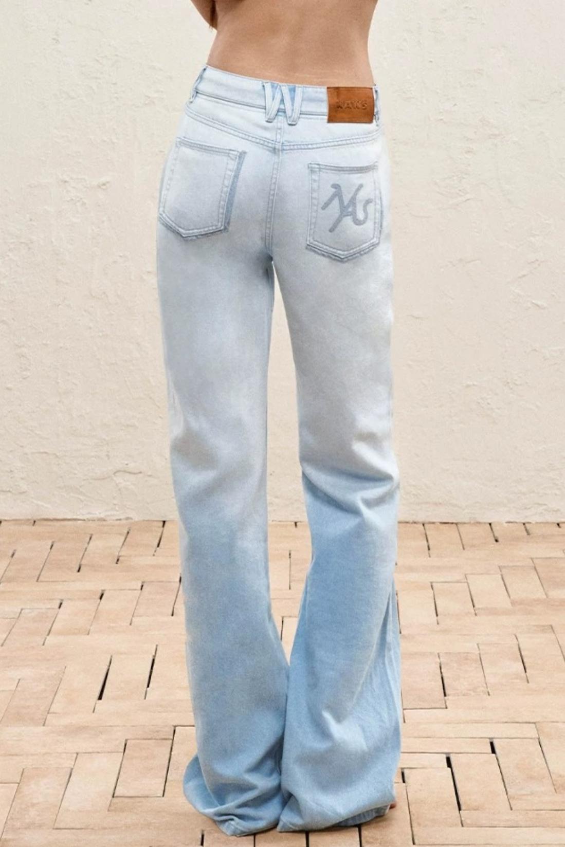 Cool Hemp Slim Straight Jeans