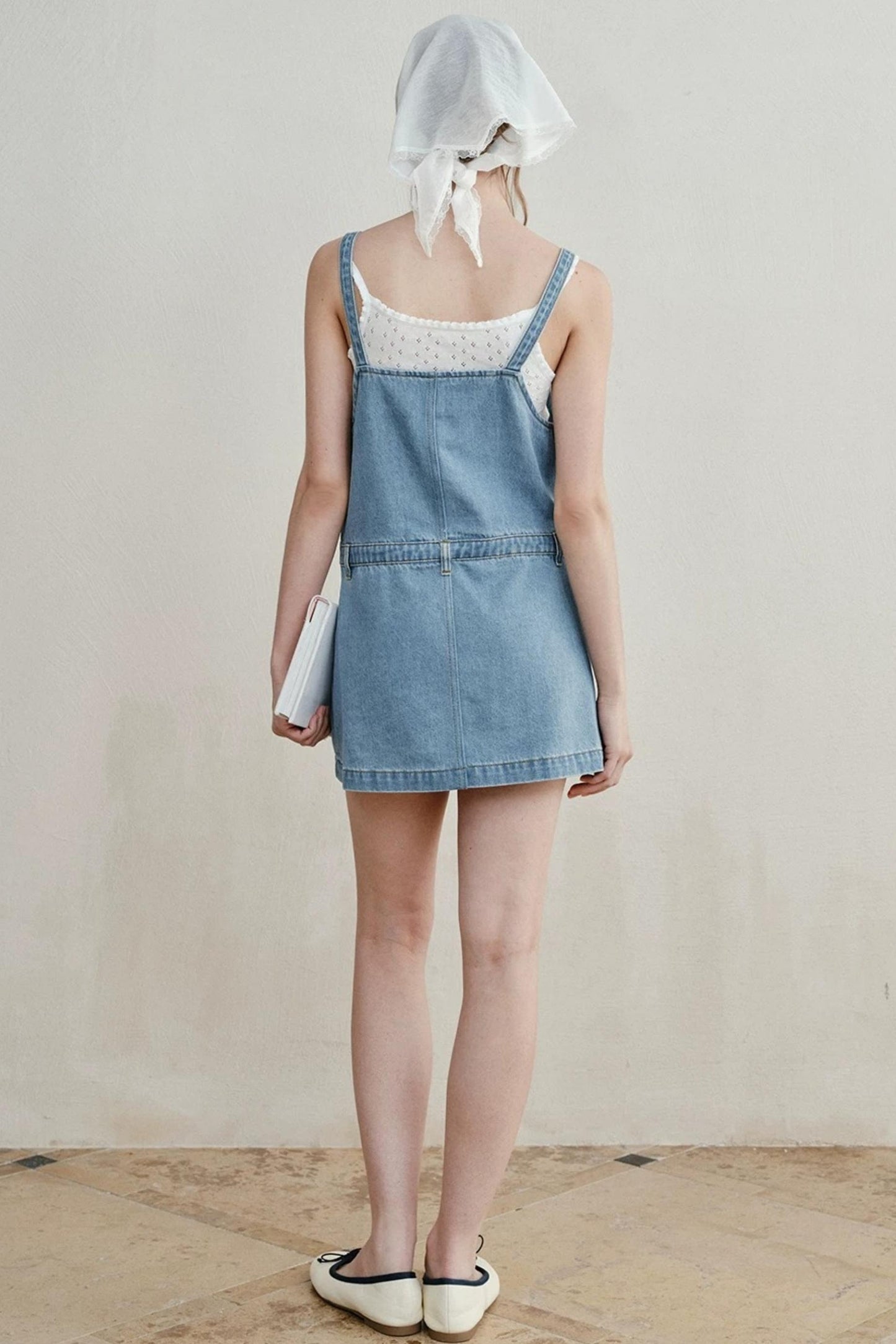 Sea Salt Retro Denim Dress