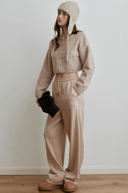 Light Luxury Wool Jacquard Sweater