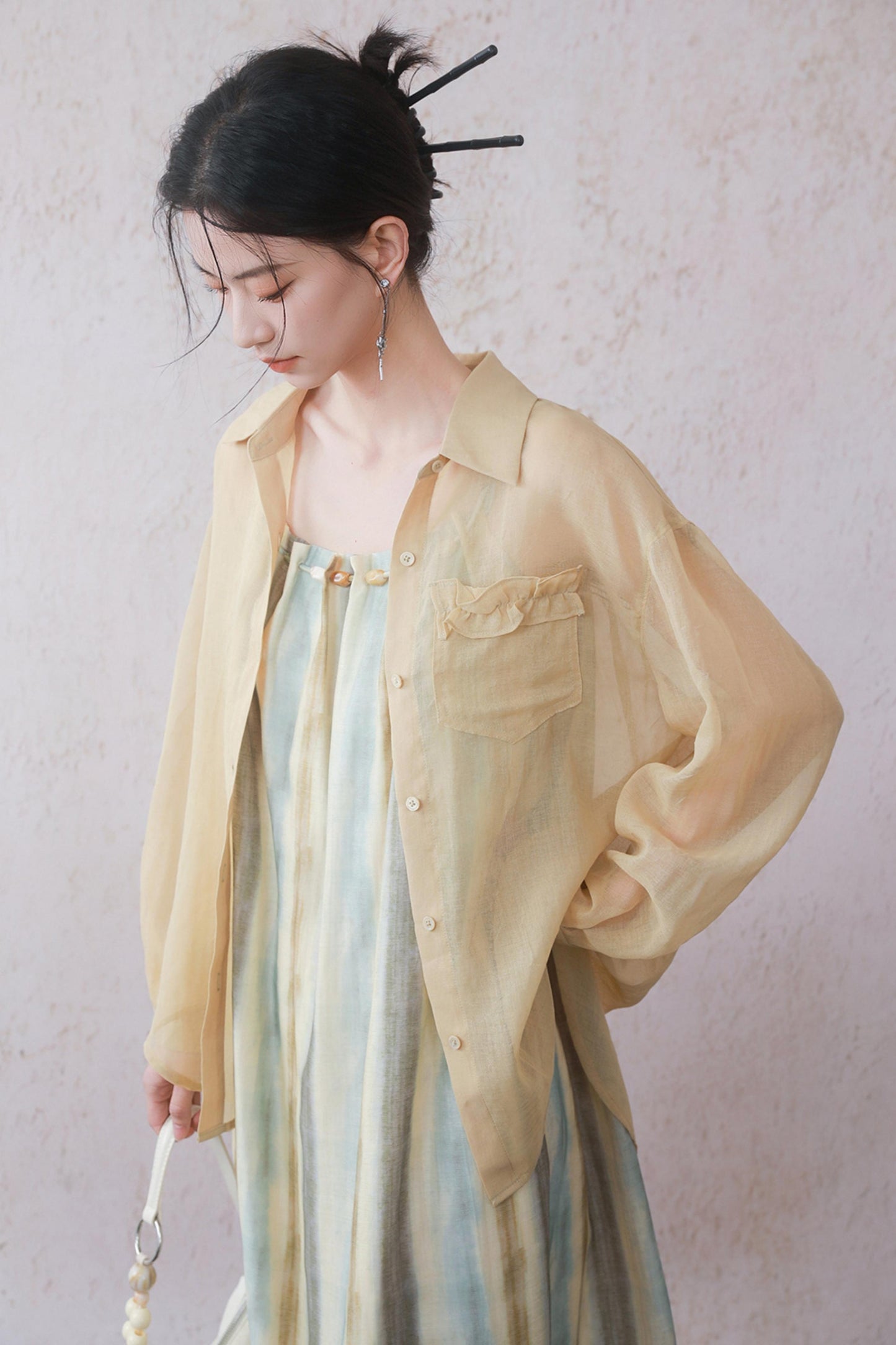 Charm Beaded Halter Dress