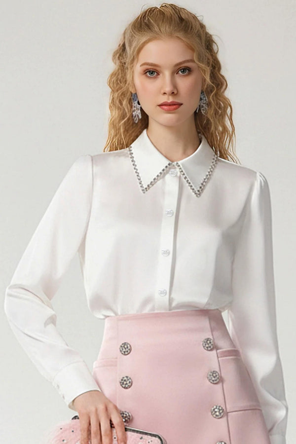 Pink Mist Satin Skirt Set-Up