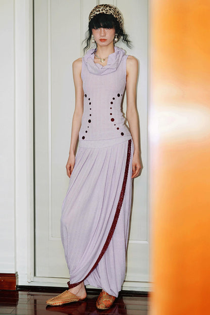 Full Length Silhouette Skirt