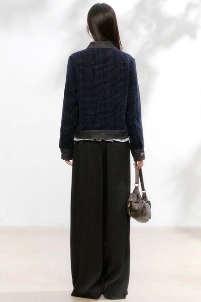 Autumn Retro Denim Jacket Set-Up