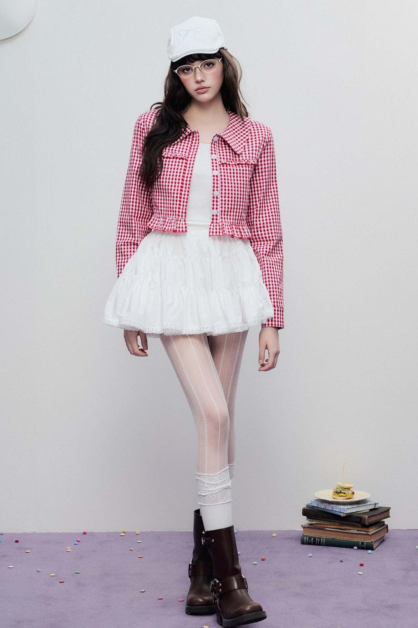 Check Relax Short Shirt