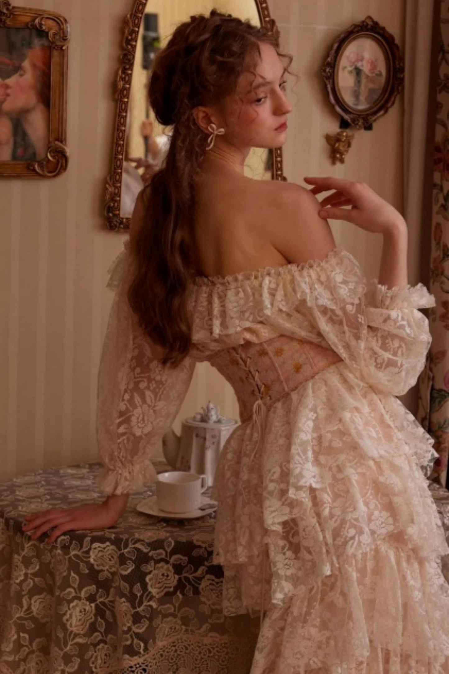 Aurora Lace Fairy Dress Set-Up