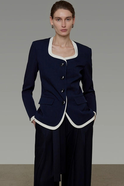 Chic Square Neck Waist Top