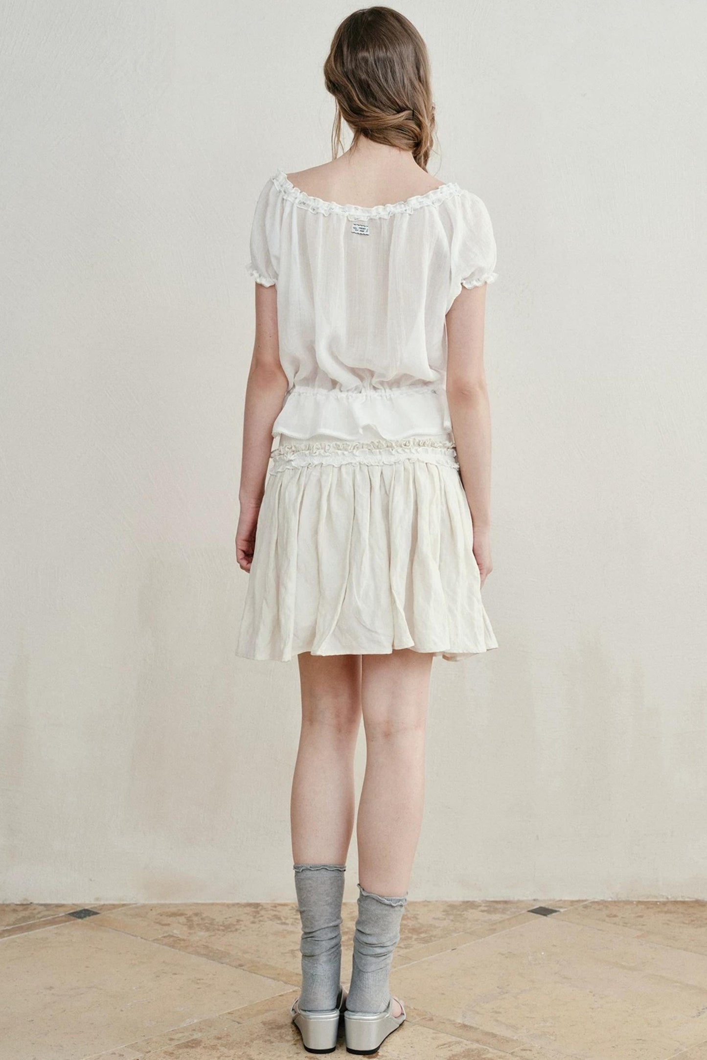 Sweet Lace Ramie Top