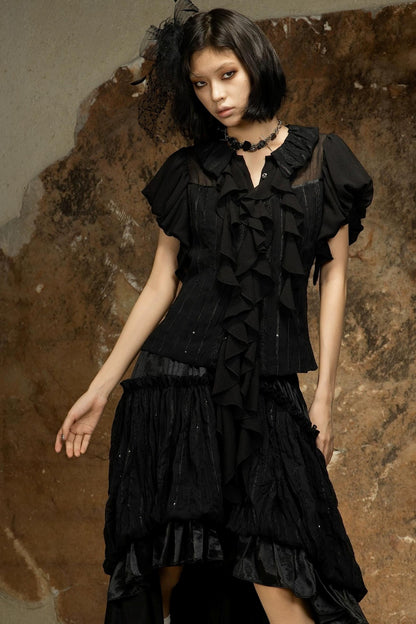 Retro Palace Puff Sleeve Shirt