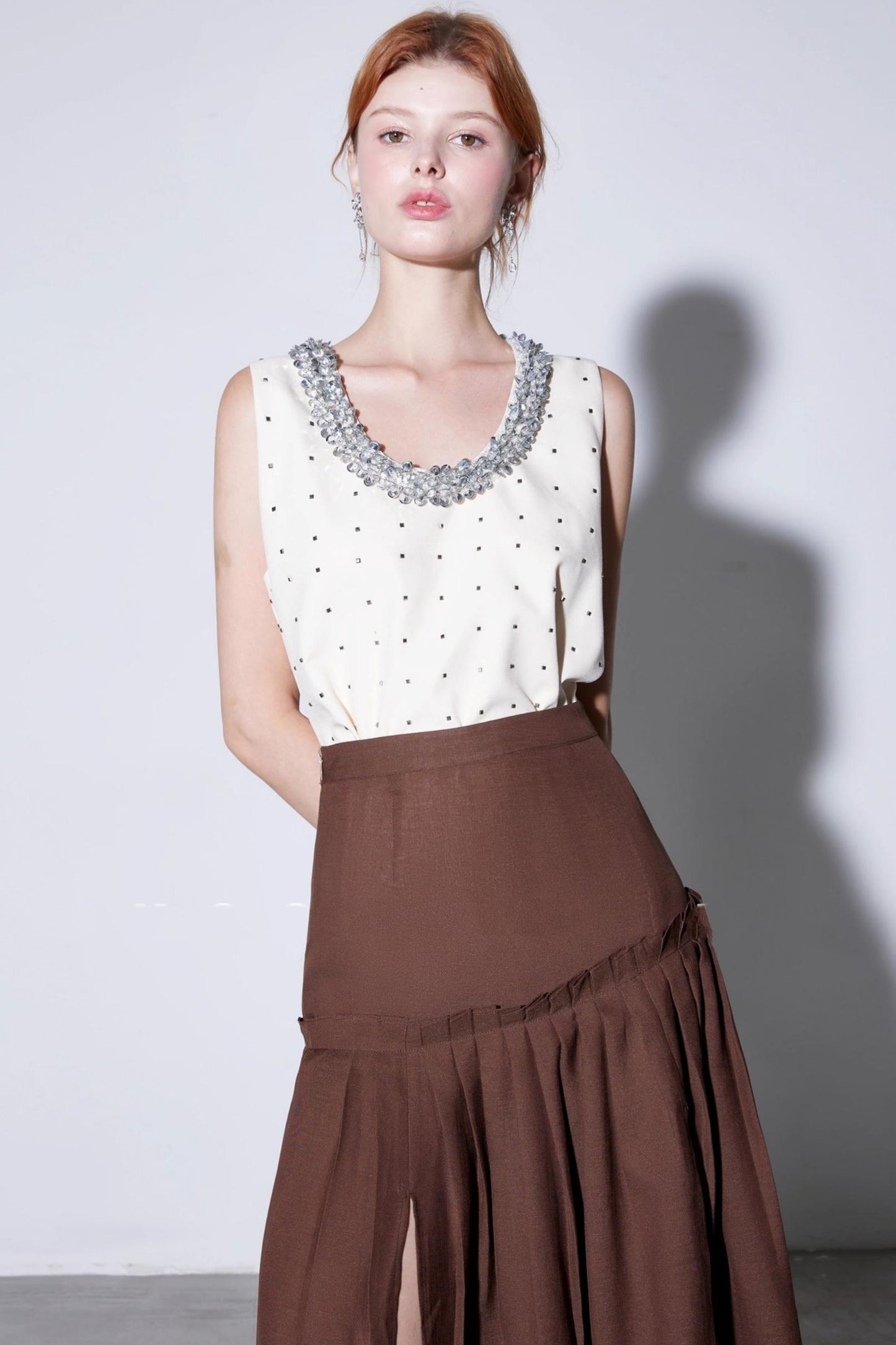 Delicate Square Diamond Vest