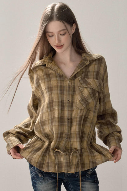 Summer Versatile Plaid Shirt