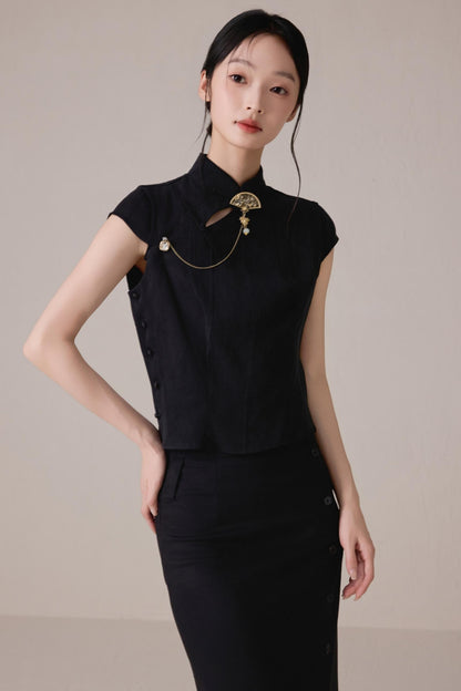 Summer Chic Chinese Style Blouse