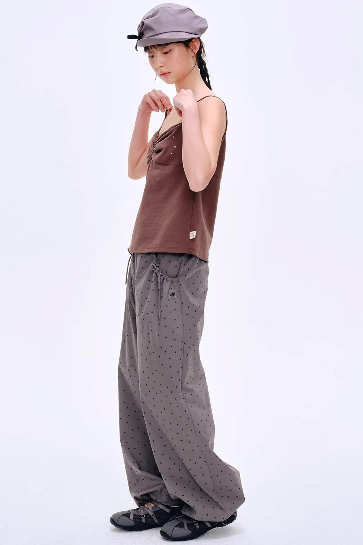 Sunlight Melody Polka Dot Jogger Pants