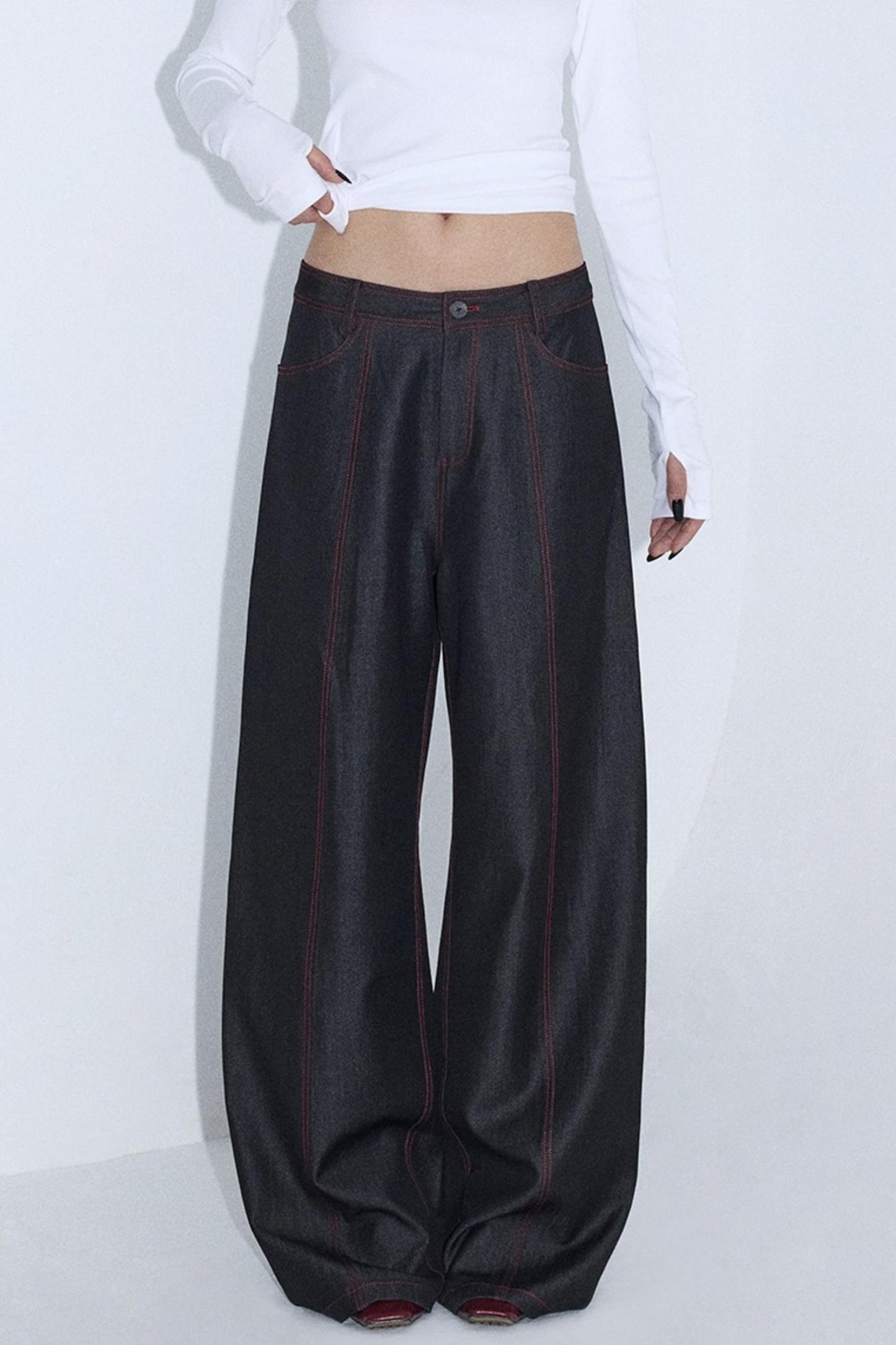 Tencel Scimitar Trousers