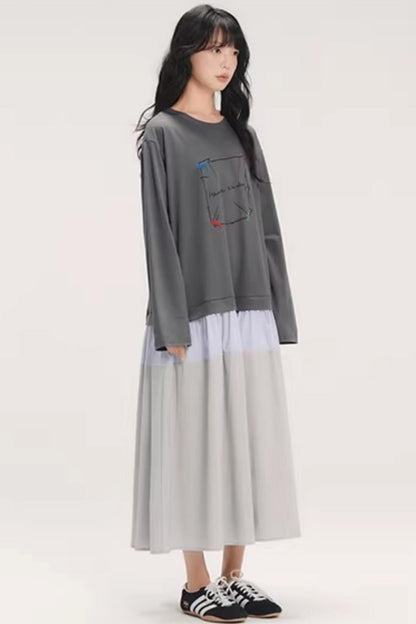 Hand-Painted Note T-Shirt