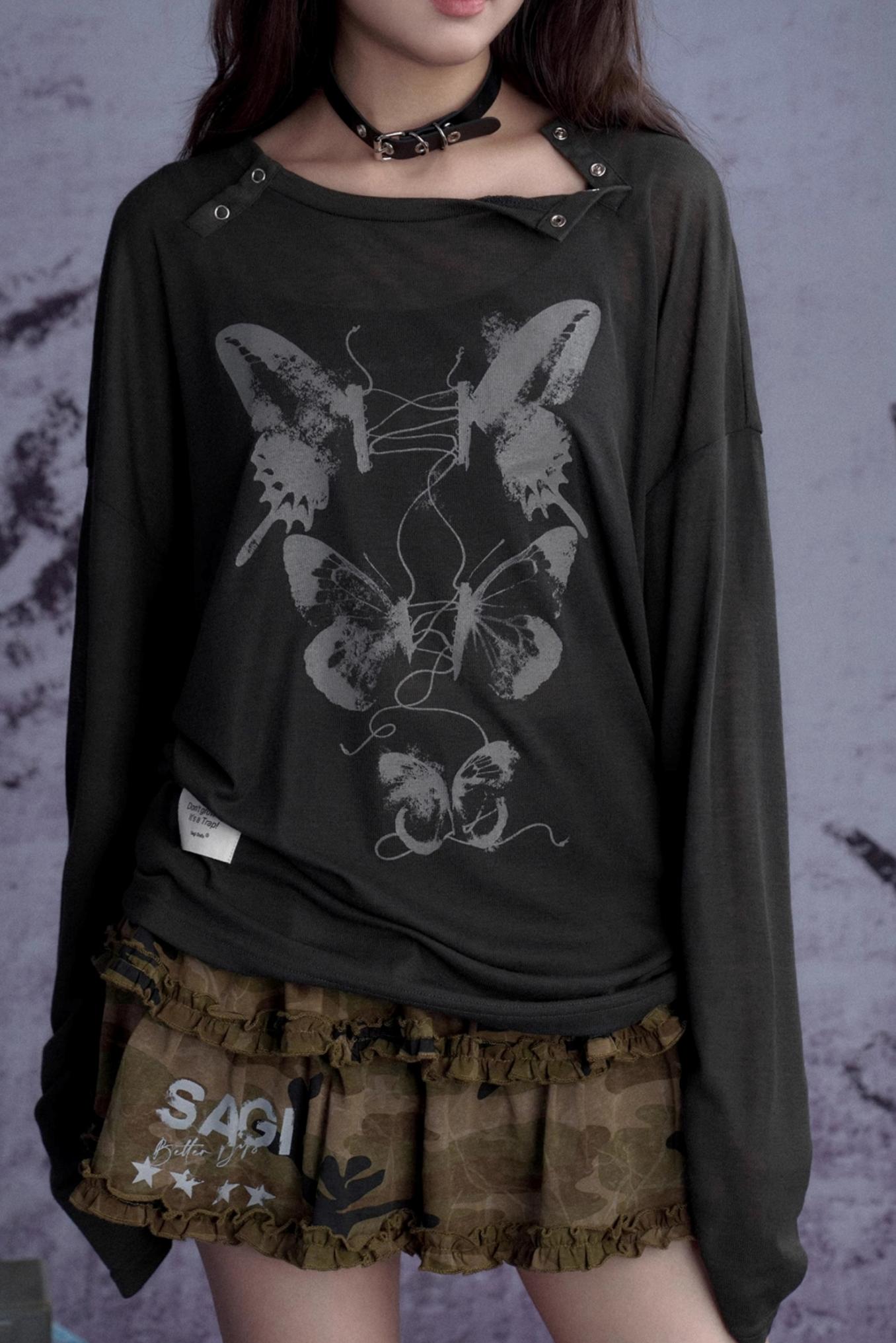 Fighting Spirit Butterfly Top