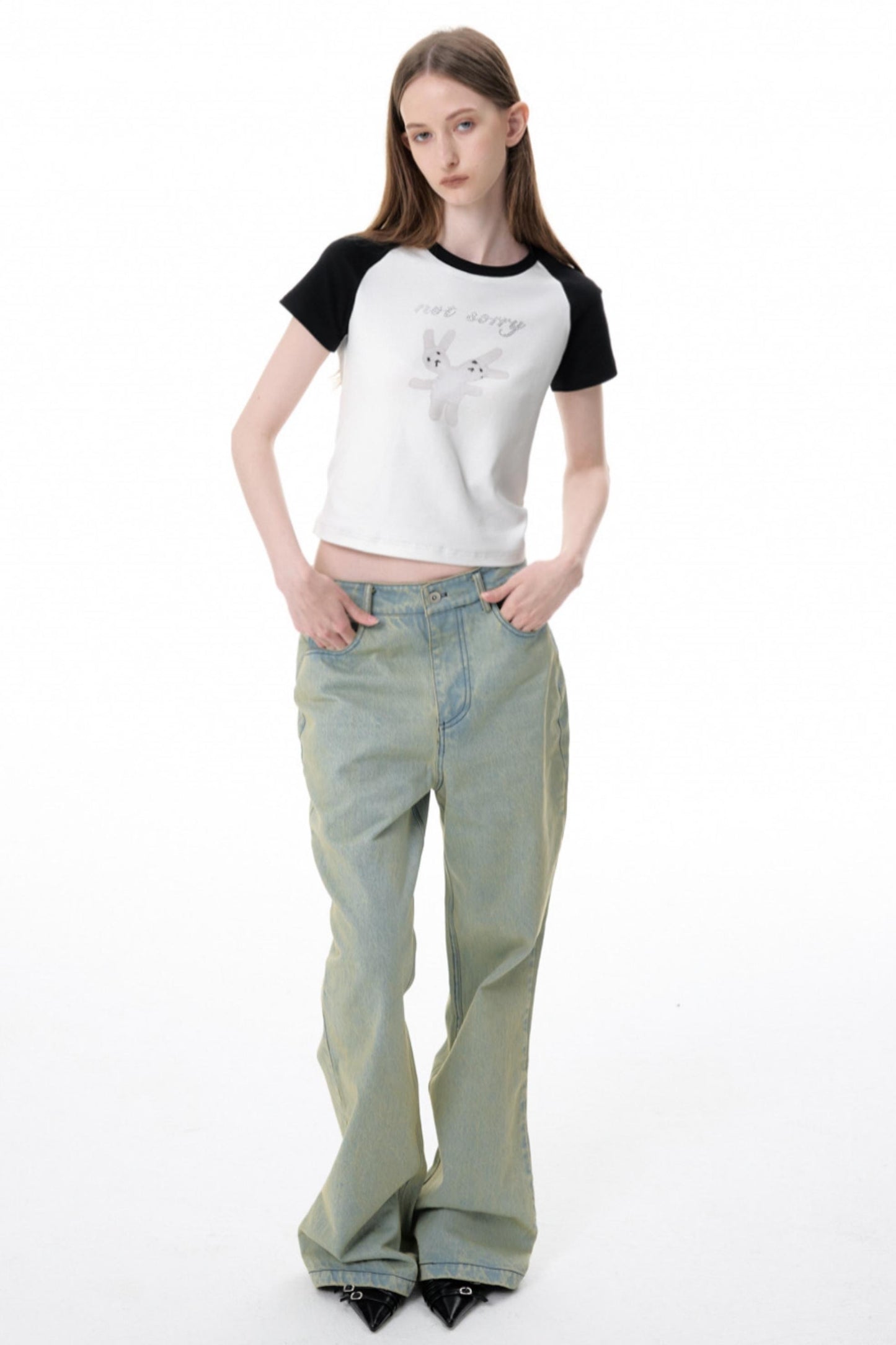 Bunny Rhinestone Tee