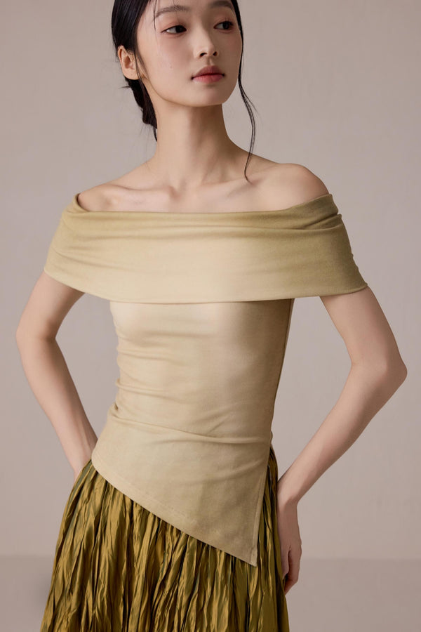 Asymmetrical Knit Top