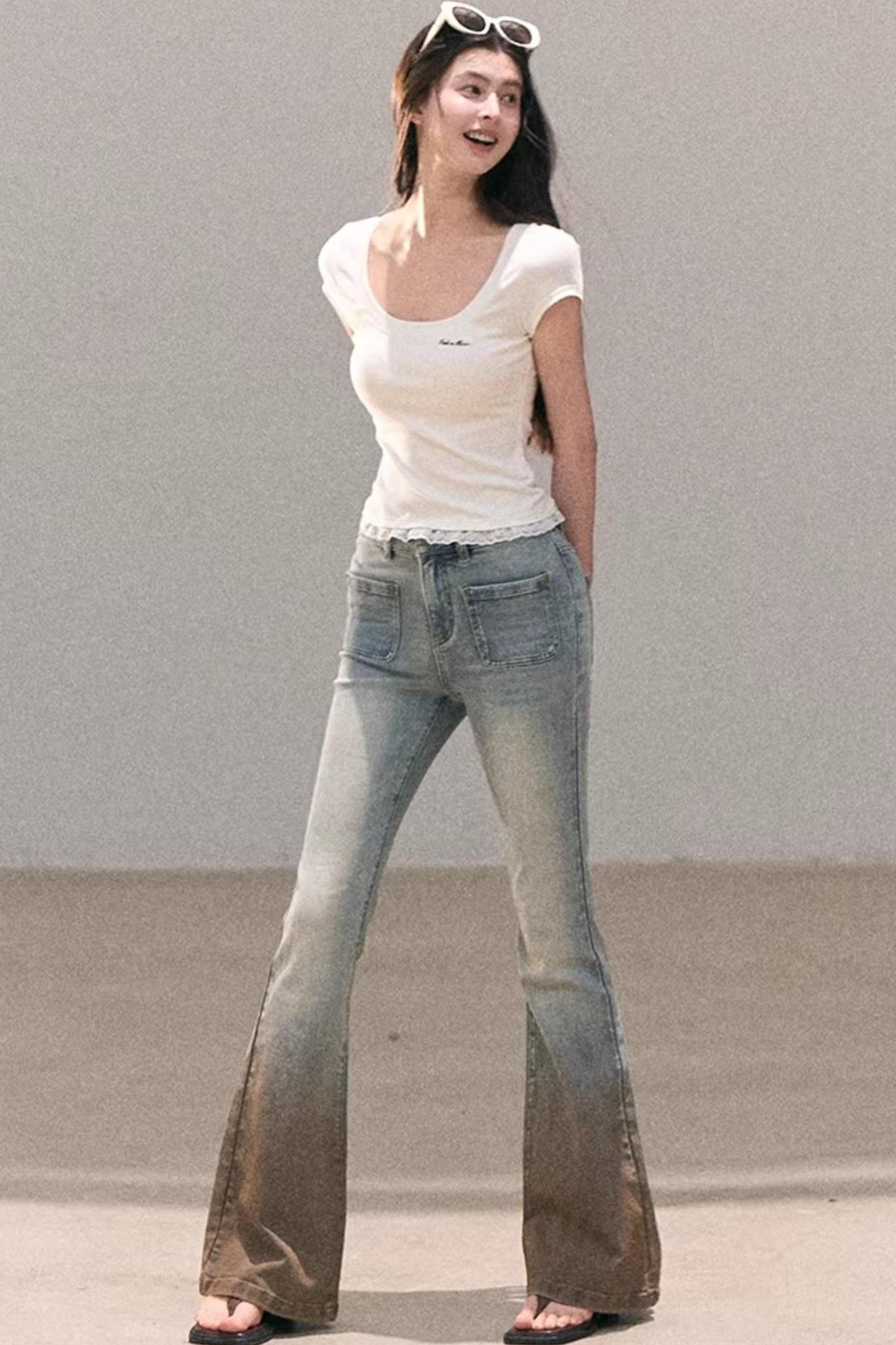 Lace Bohemian Short-Sleeve T-Shirt