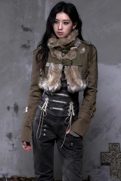 Vintage Knight Leather Waist Seal