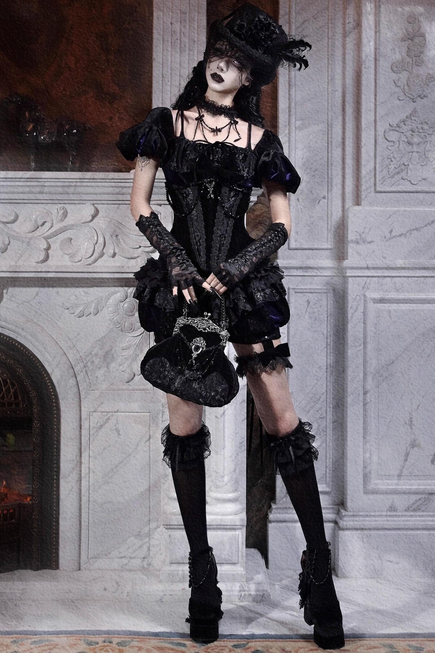 Velvet Pumpkin Pants