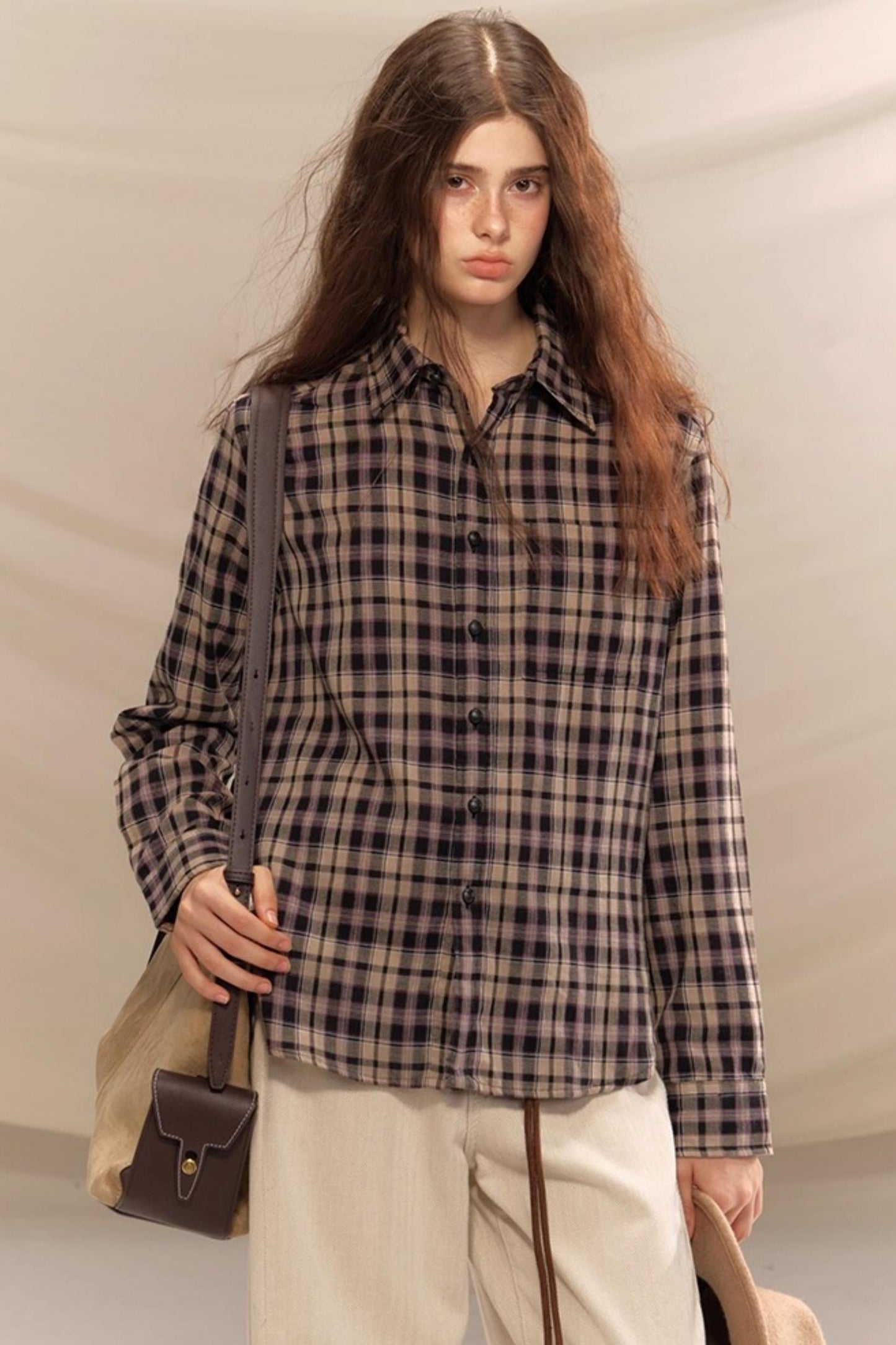 Layered Plaid Shirt