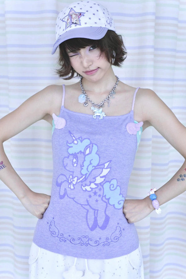 Y2K Dreamcore Knitted Camisole