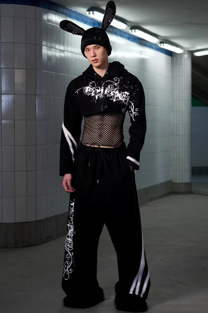 Lacquer Printed Sweatshirt