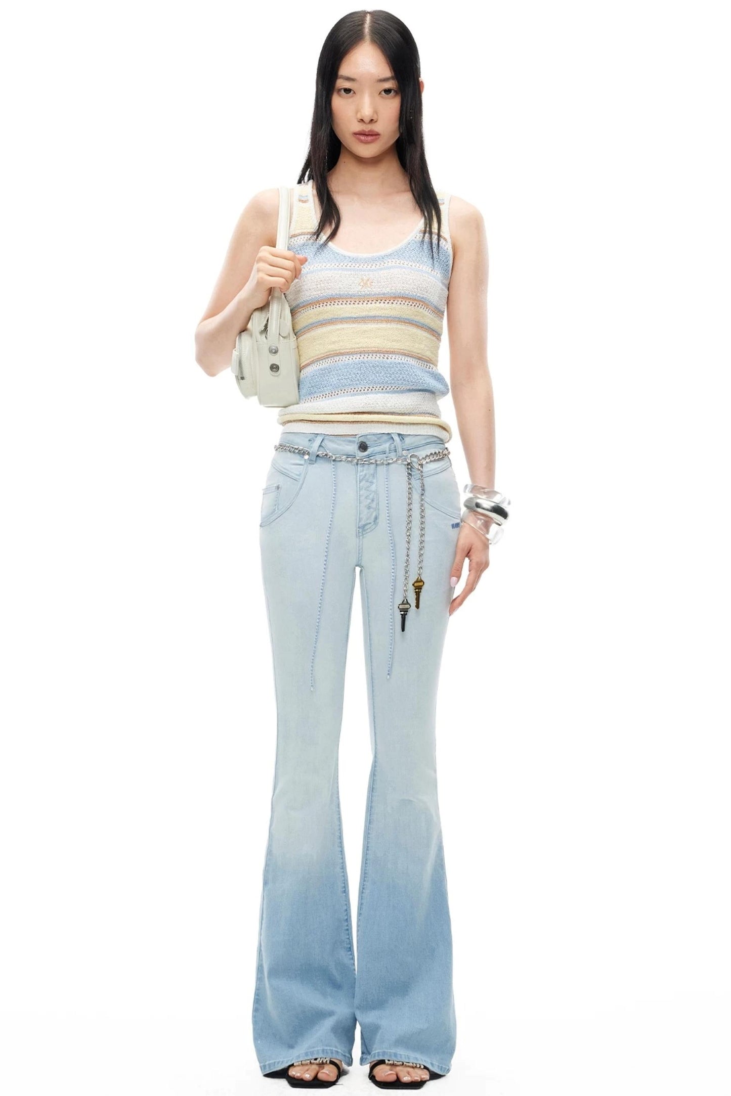 Loop Yarn Knit Vest