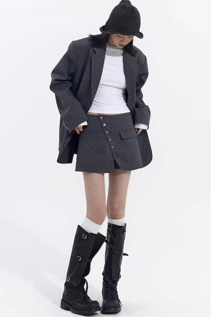 Retro Polka Dot Winter Jacket