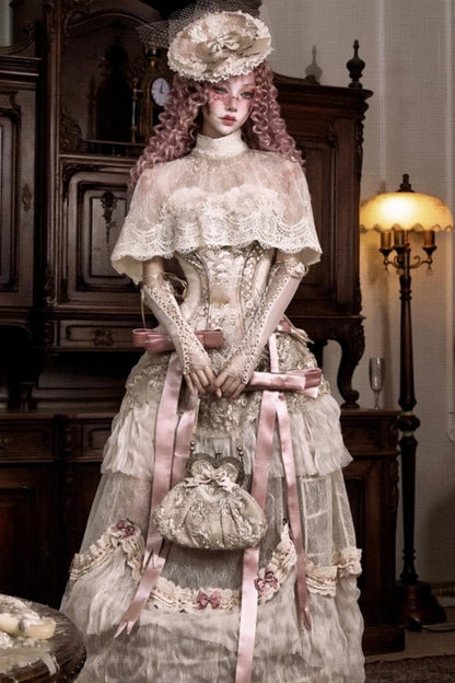 Eros Vintage Lace Cape