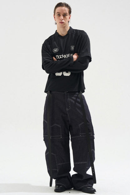 Striped Jersey Long Sleeve T-Shirt