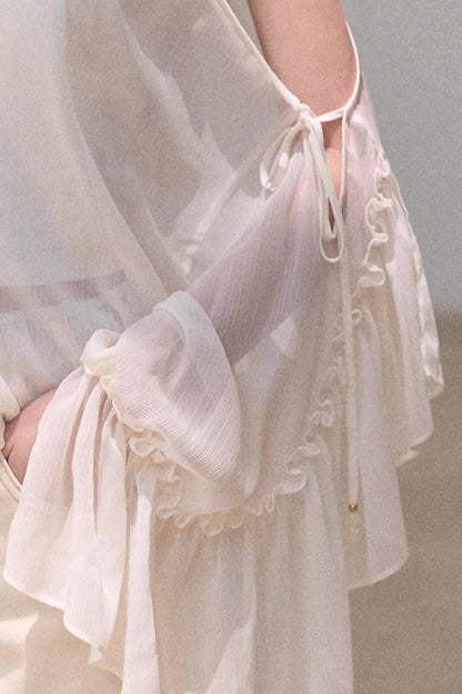 Lily of the Valley Chiffon Blouse