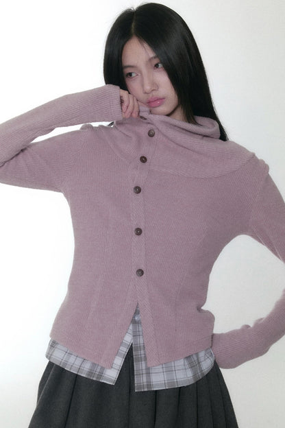 Dual-Tone Knit Top