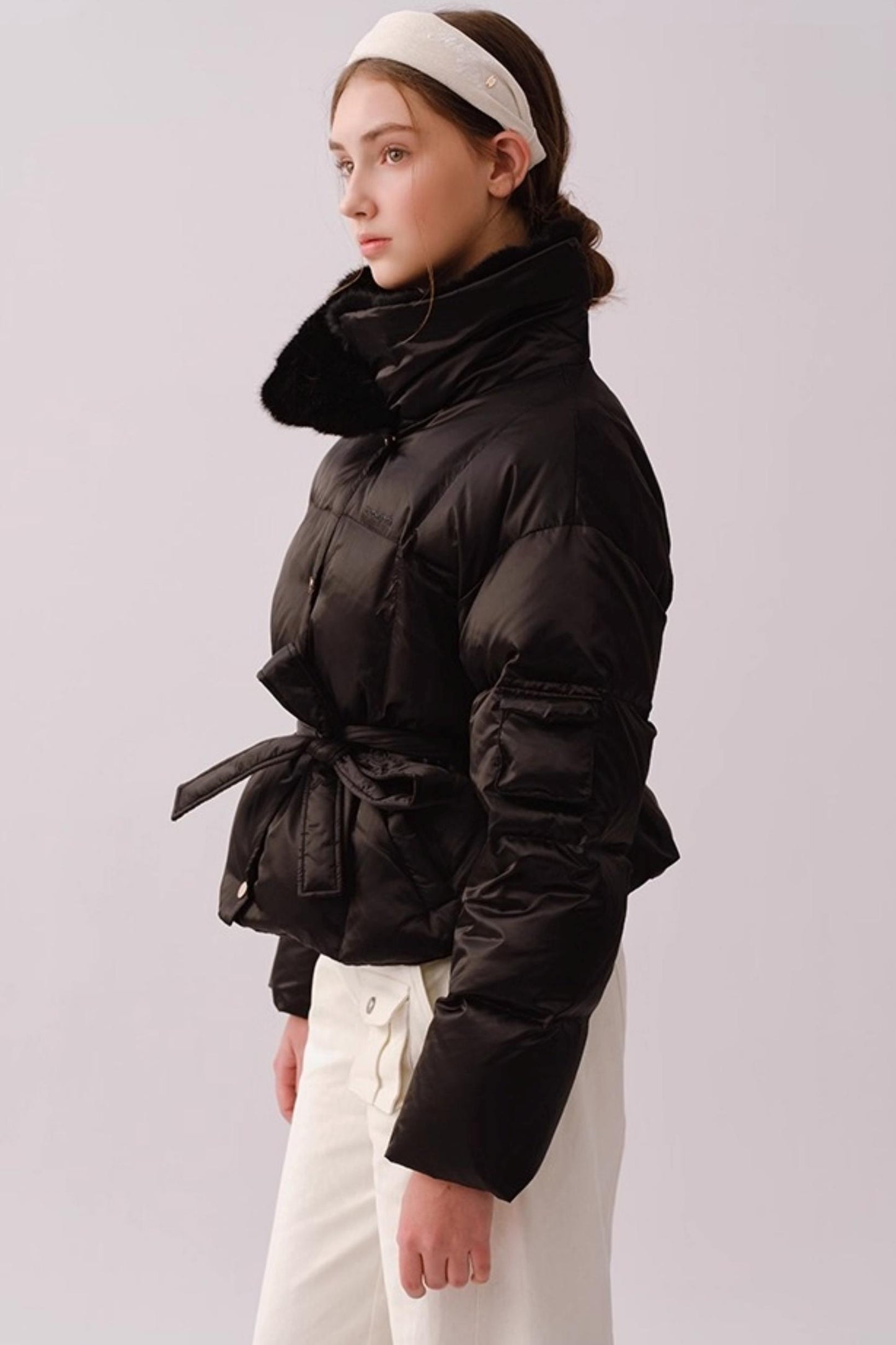 Embroidered Winter Headband