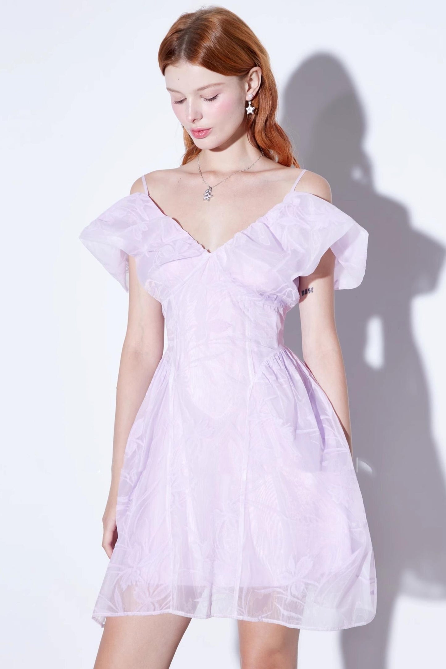 Lilac Vine Girly Dress