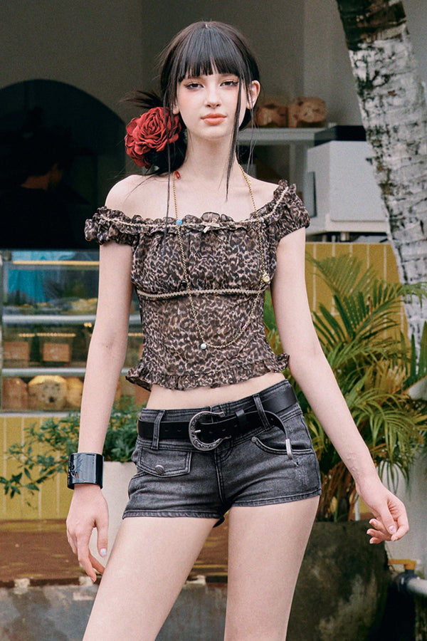 Sweet Stylish Denim Shorts