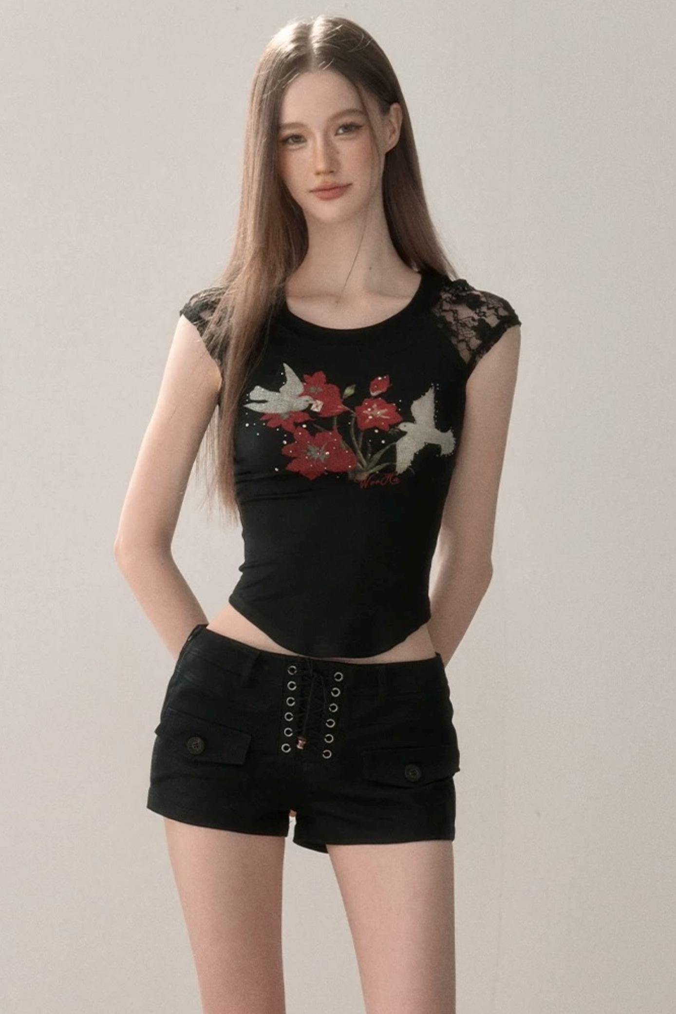 Lace Patchwork Summer Top
