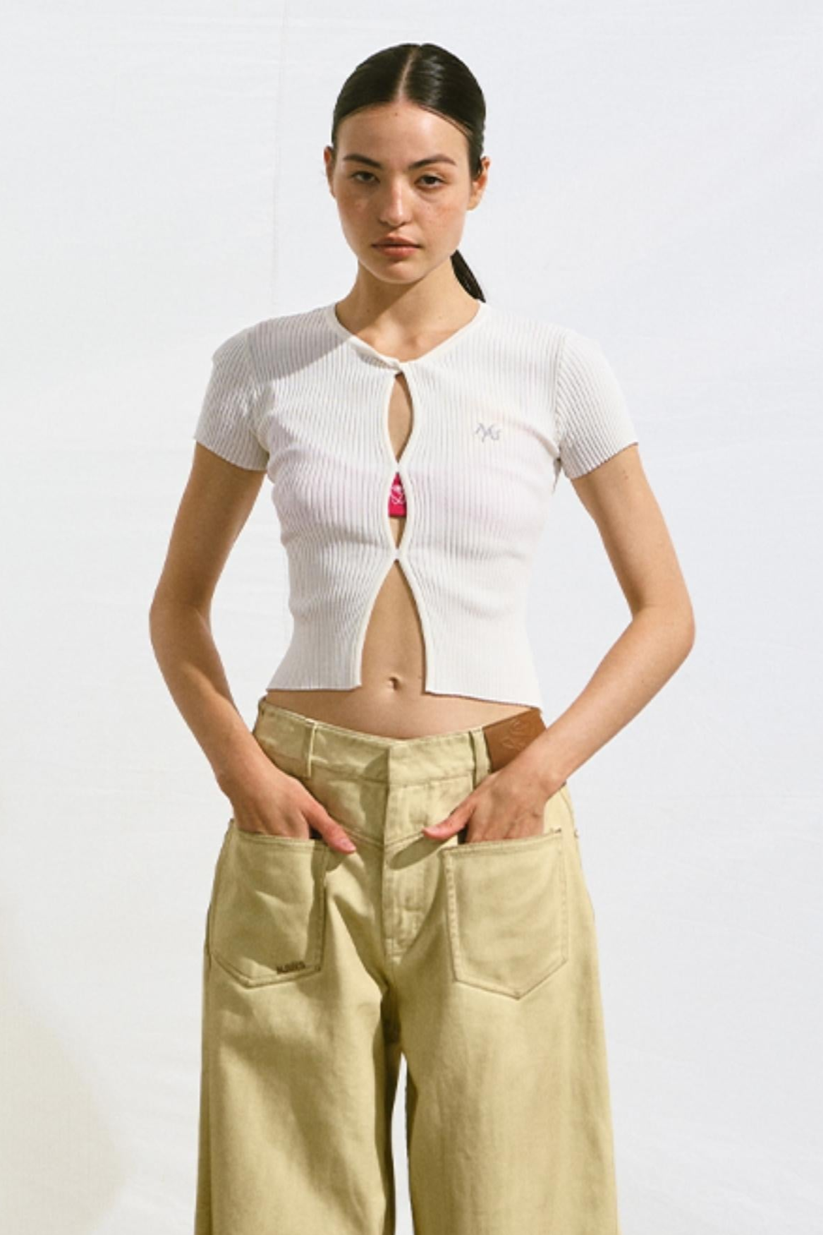 Hollow Knit Cardigan