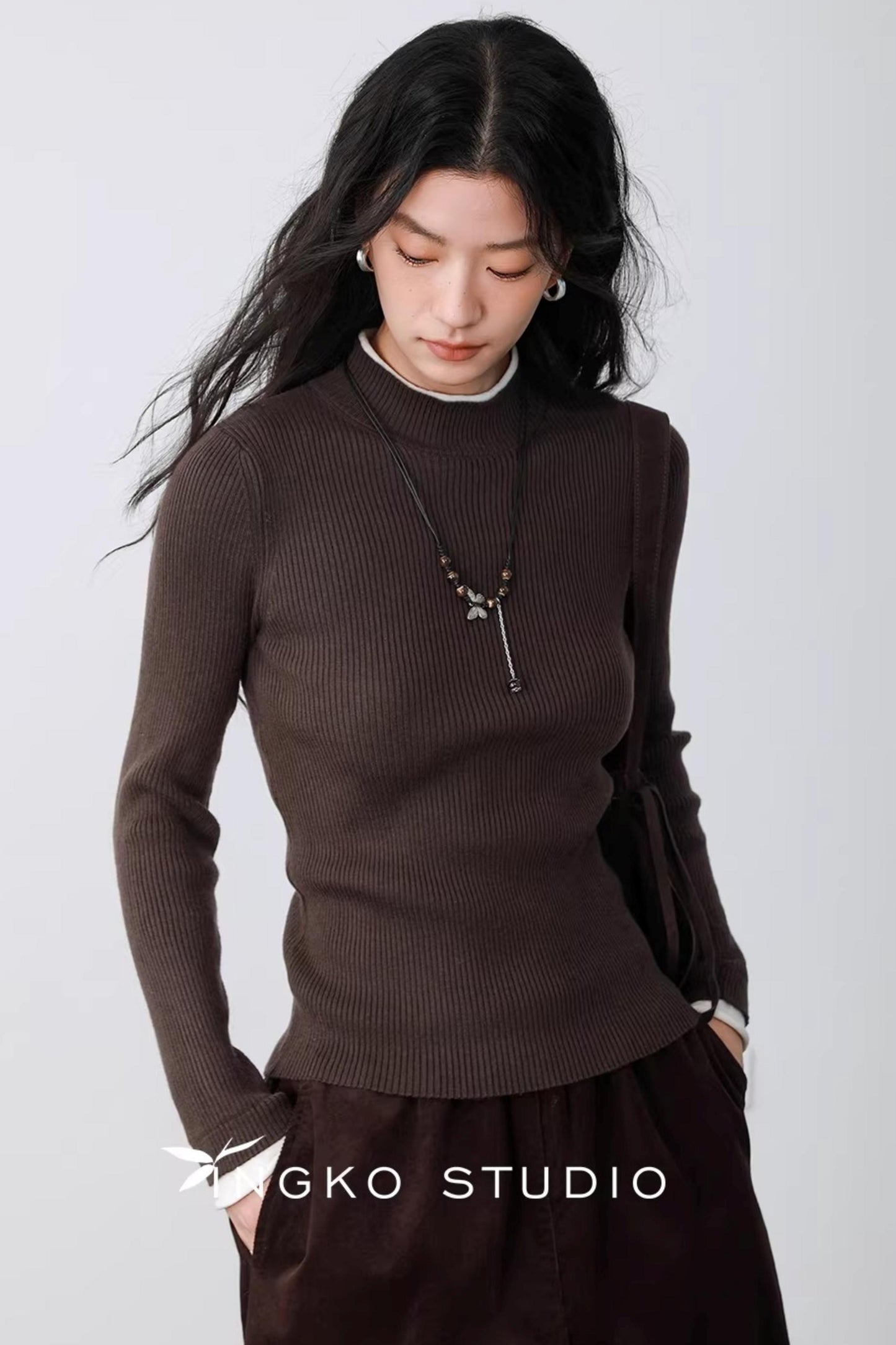 Autumn Leaf Color-Block Sweater