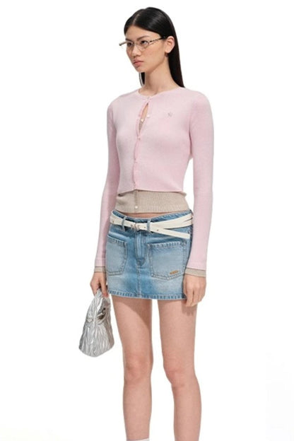 Sheep Wool Knit Cardigan