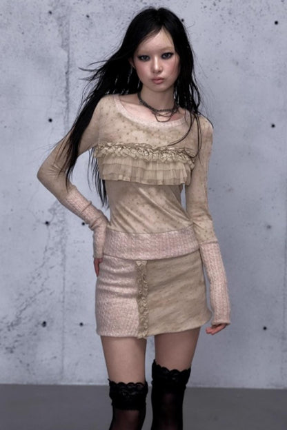 Vintage Retro Wool Knit Sweater