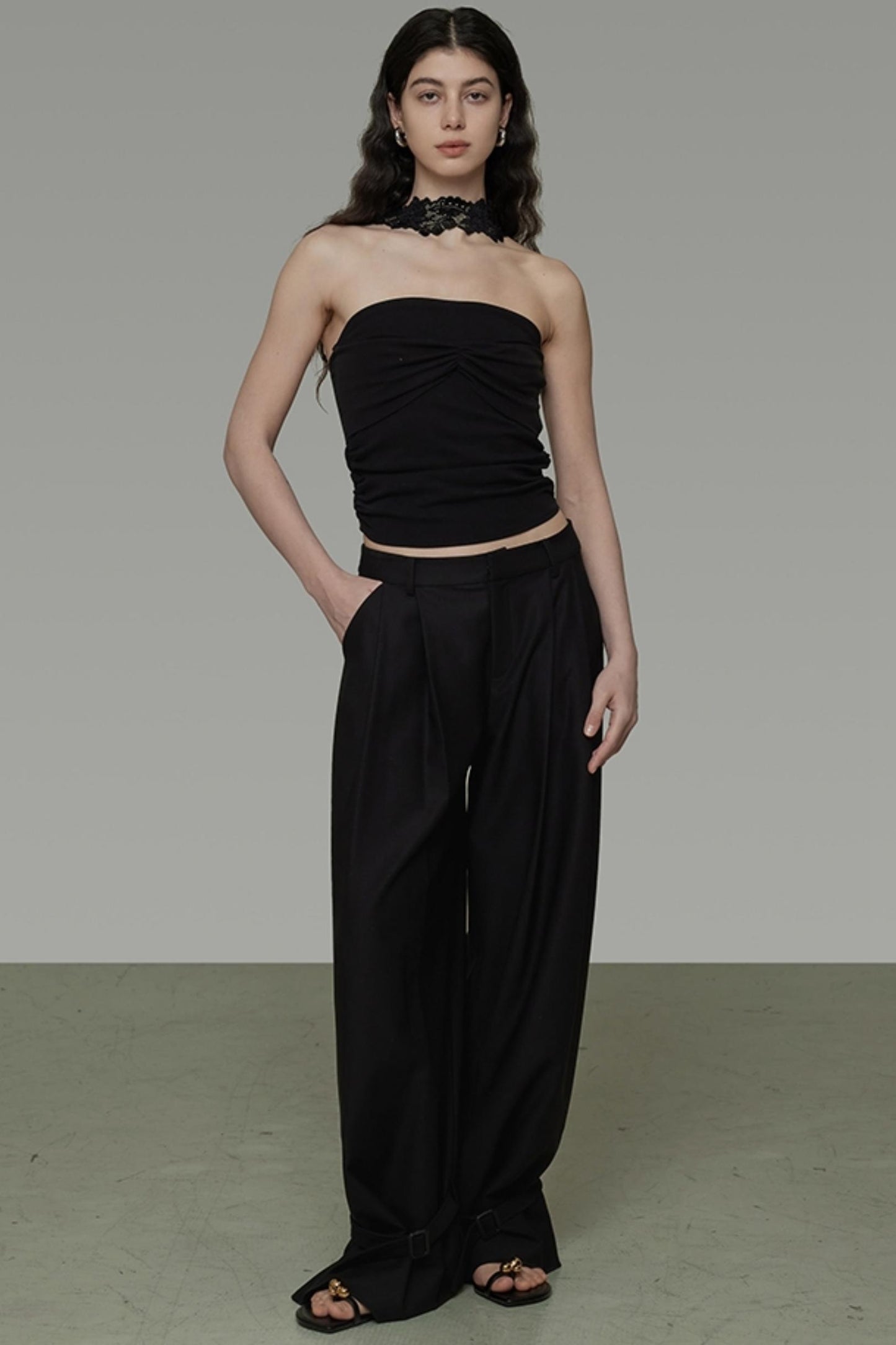 Slim Fit Luxury Halter Top