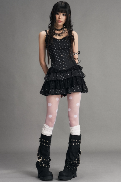 Retro Polka Dot Dress