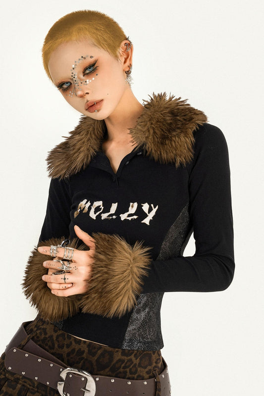 Light Punk Fur T-Shirt